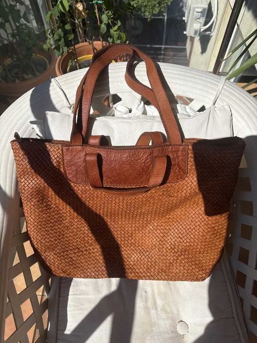 Нова италианска чанта от естествена кожа!