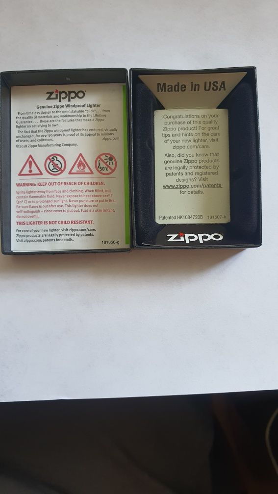 Зажигалка ZIPPO (оригинал)