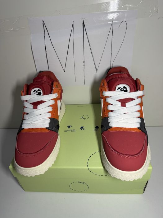 Off-White New Mid Sponge 'Red Black Blue'