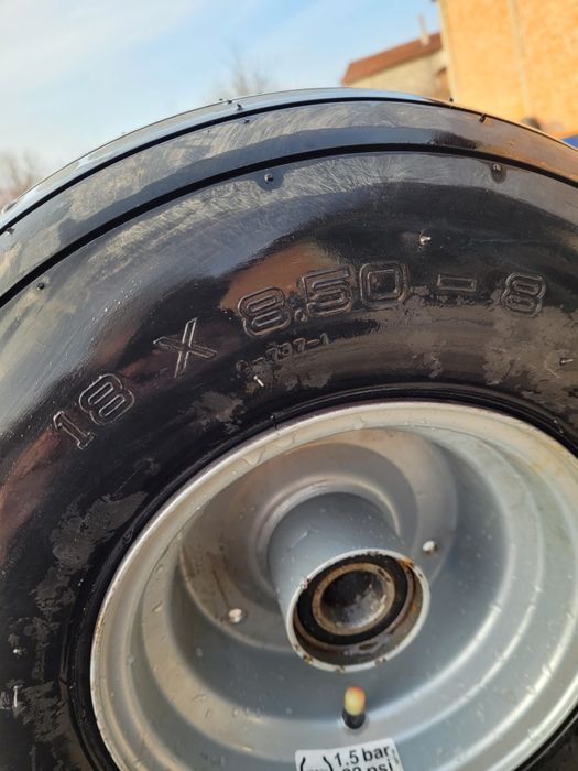 Jante complecte, Greblă Fân, 18×8.50-8 Noi