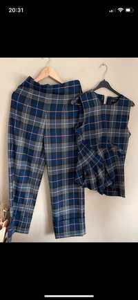Zara сет-панталон и блуза 36