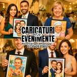 Caricaturi (Nu e cabina foto, photo booth, oglinda foto video nunta)