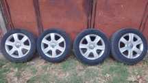 Лети джанти с гуми Vw 5х112 57.1  205/55 16