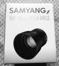 Obiectiv samyang 85mm F 1,4 MK2