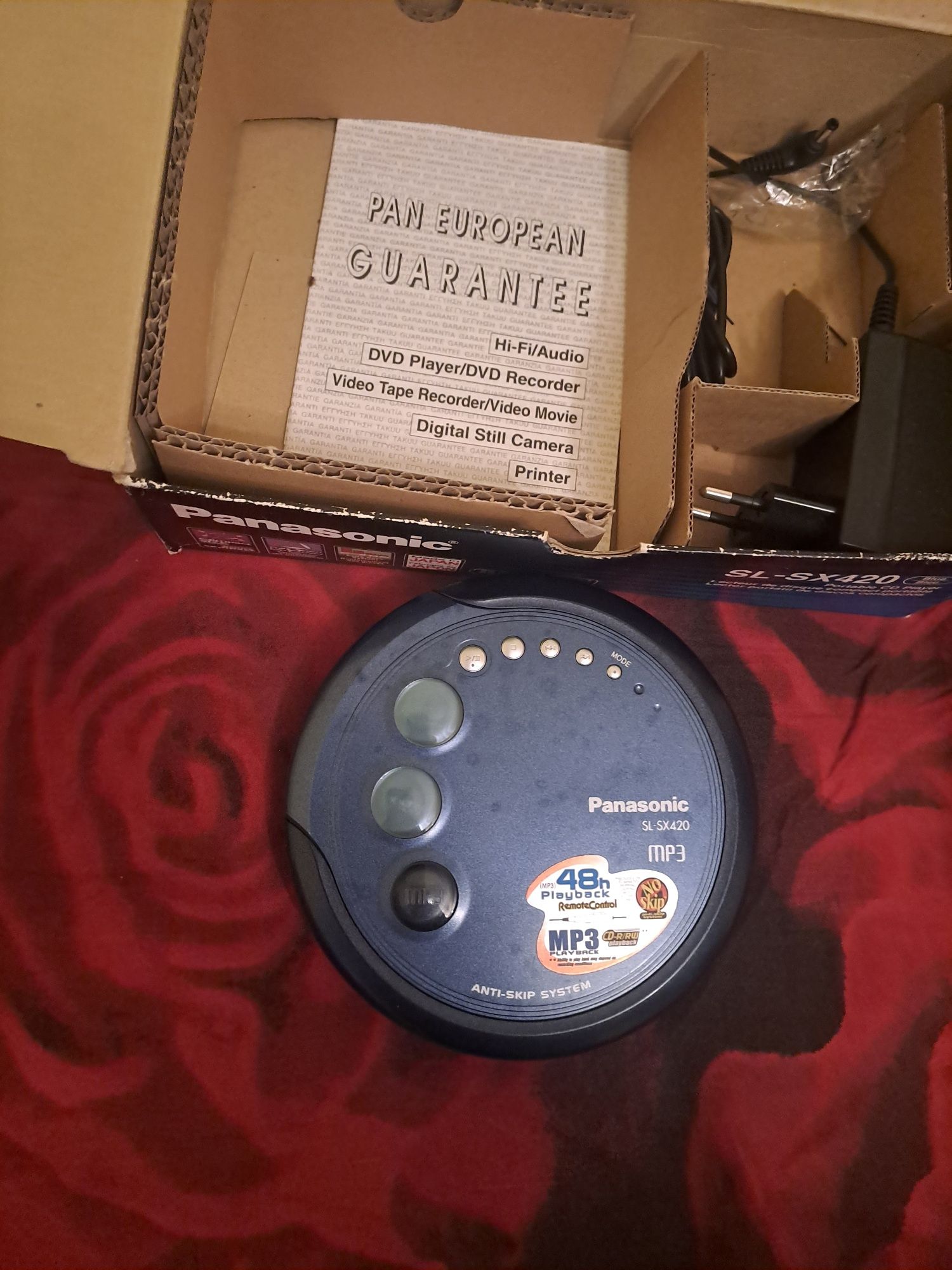 Vand cd player portabil panasonic