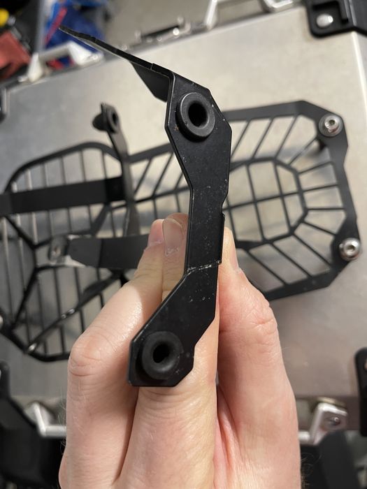 Vand ghidon moto BMW K53 si protectie Touratech pentru far BMW R1200GS
