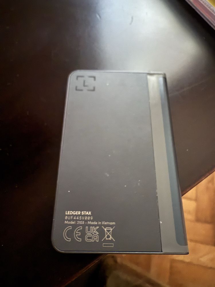 Ledger Stax Crypto wallet