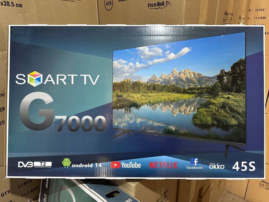 Телевизор SMART TV Samsung LED 43 " 55 " 65 " 75 +прашивка +даставка
