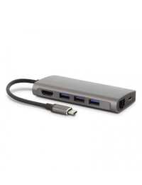 Adaptor LMP USB-C mini Dock, HDMI USB 3.0 Ethernet SD/MicroSD USB-C