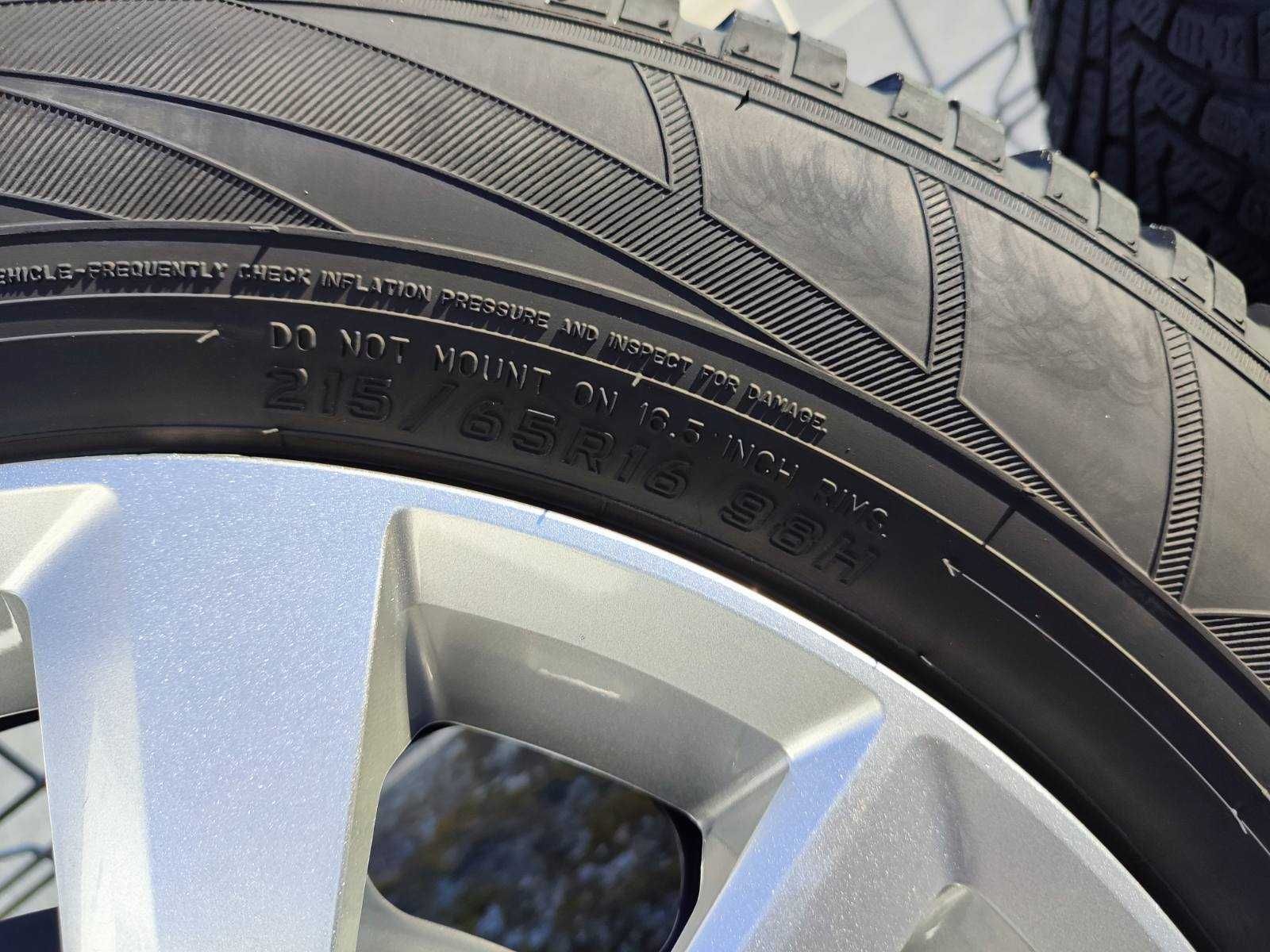 258 - 4бр. Стоманени джанти + тасове 16'' 4x108 с гуми 215/65R16 Opel