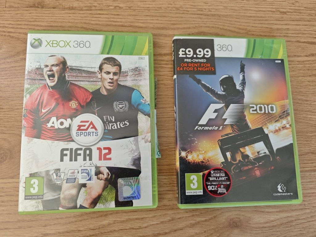 Xbox 360 игри FIFA 12/F1