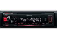 Авто радио KENWOOD KMM-202  чисто ново,  USB MP3 IPOD IPHONE ANDROID