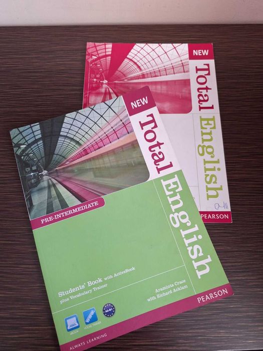 Учебник и учебна тетрадка, Английски език,ниво Pre-Intermediate, А2-В1