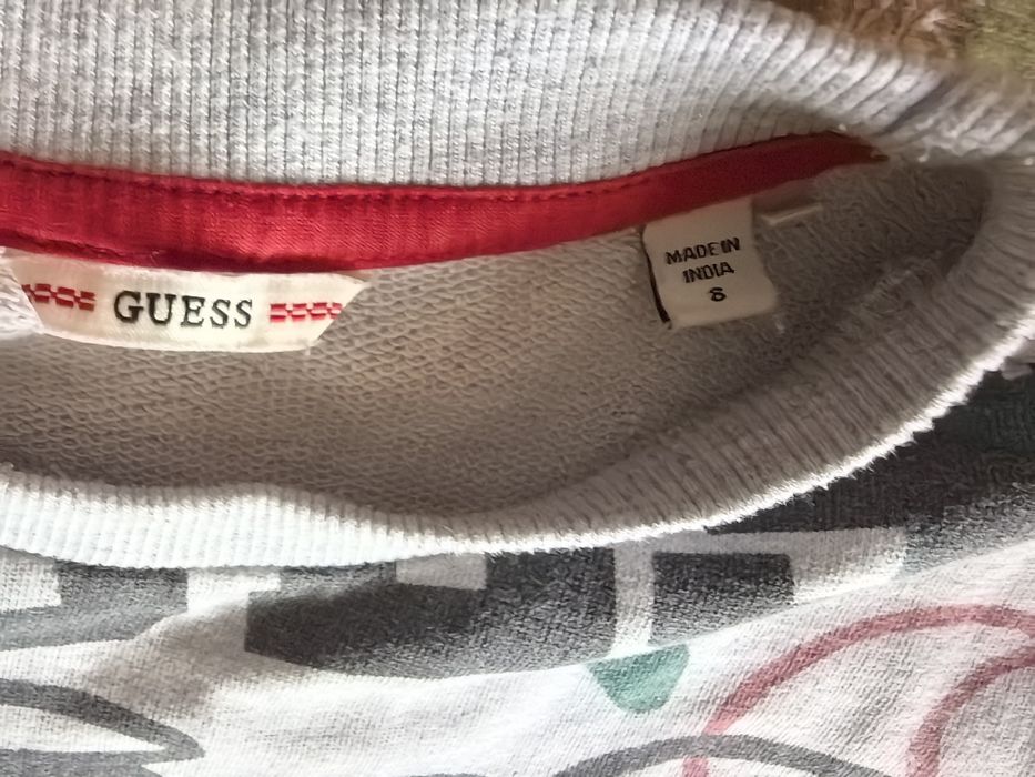 Детска блуза с дълъг ръкав Guess