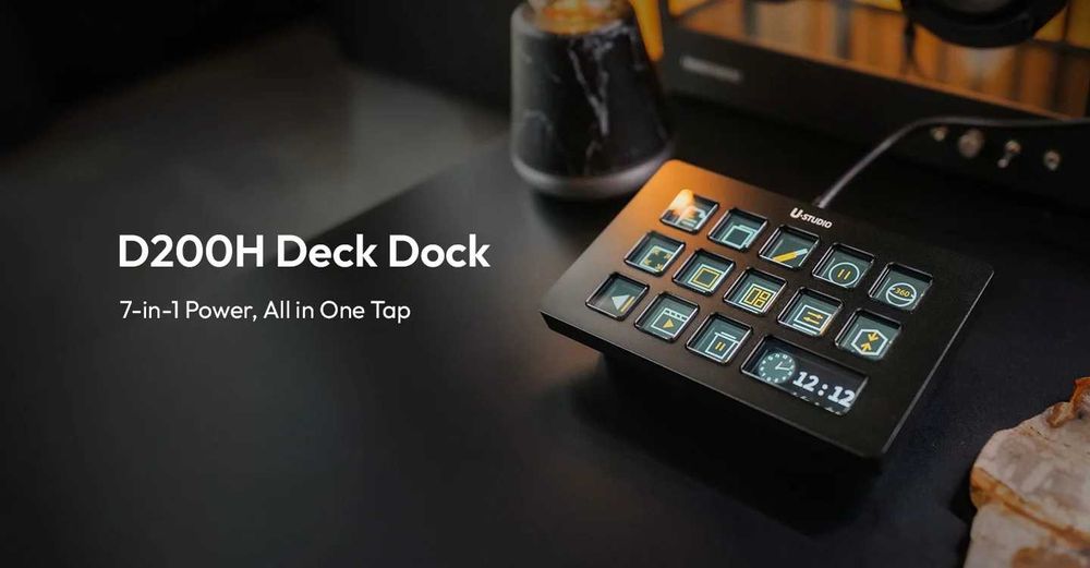 Панель управления Ulanzi D200H Stream Deck 7 в 1