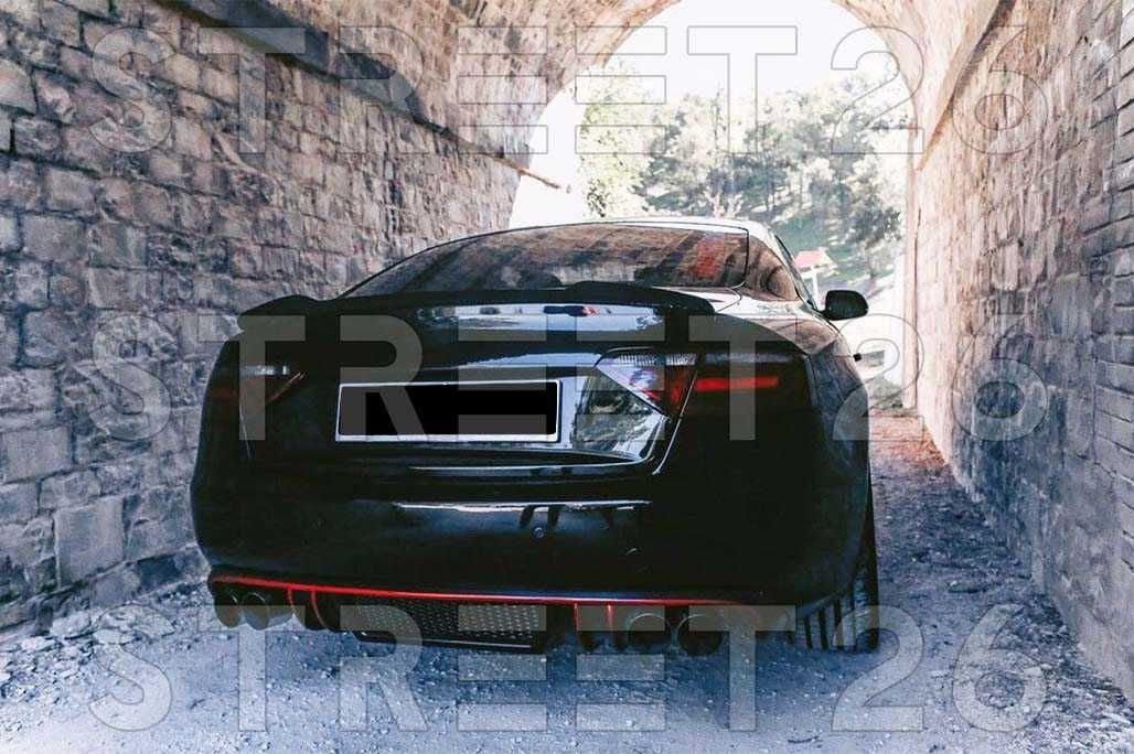 Spoiler spate portbagaj Audi A5 8T Coupe (2007-2016) Negru Lucios