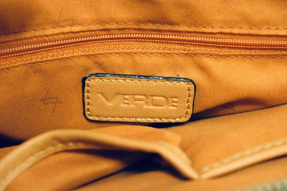 Луксозна чанта Verde с декорация