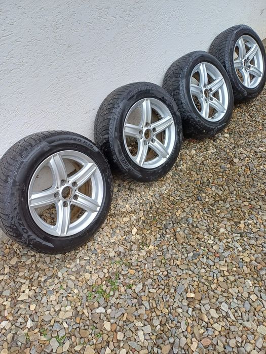 Jante aliaj+cauciucuri iarna 205/60/16