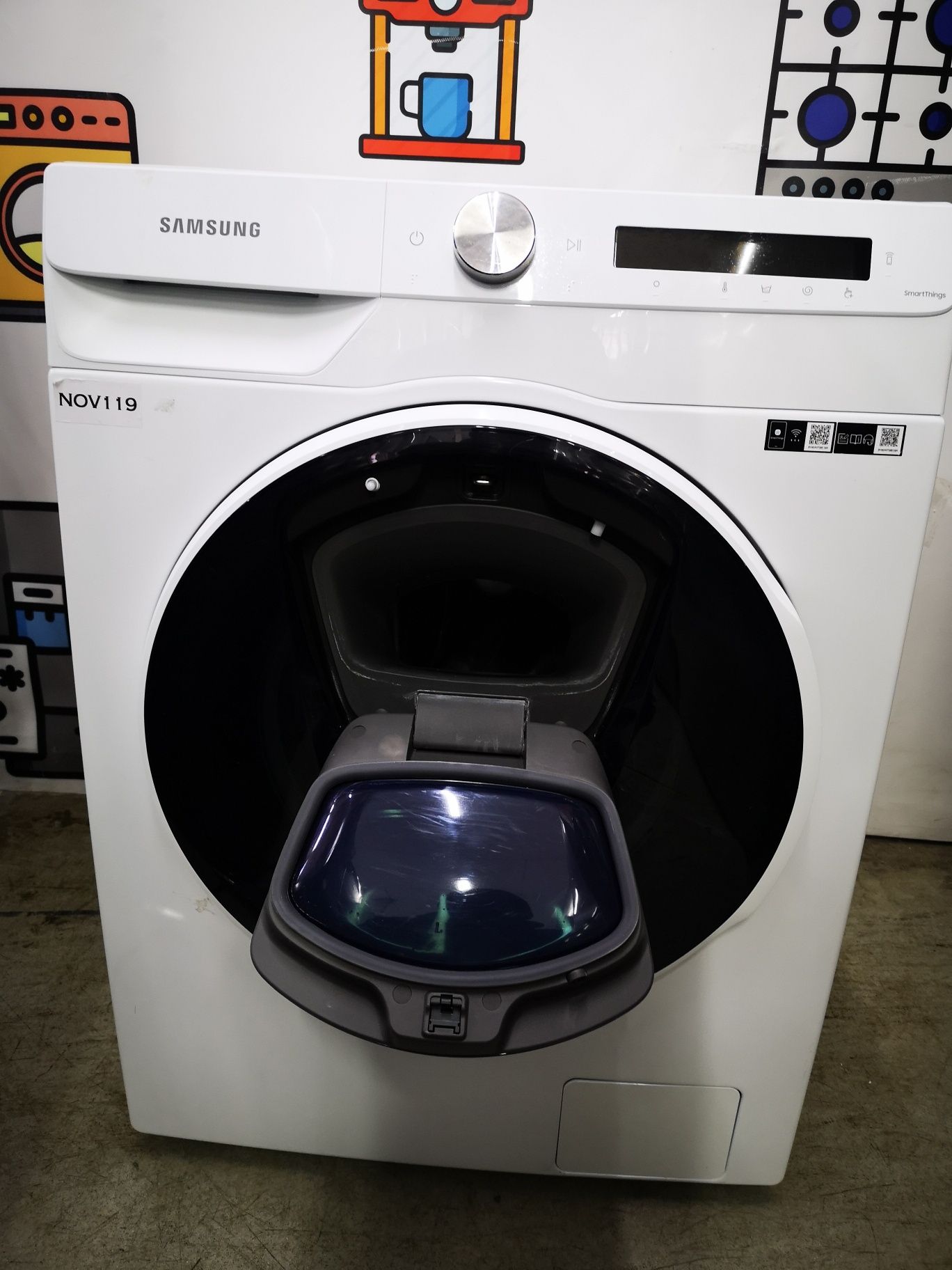 Mașina de spălat Samsung addwash cu uscator NOV119