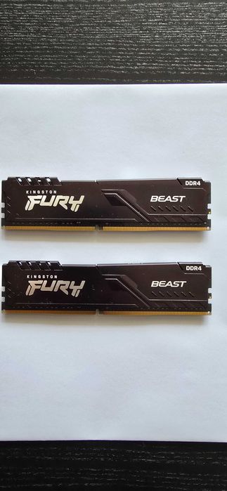 Рам памет Kingston Beast Fury DDR4 32gb (2x16gb)