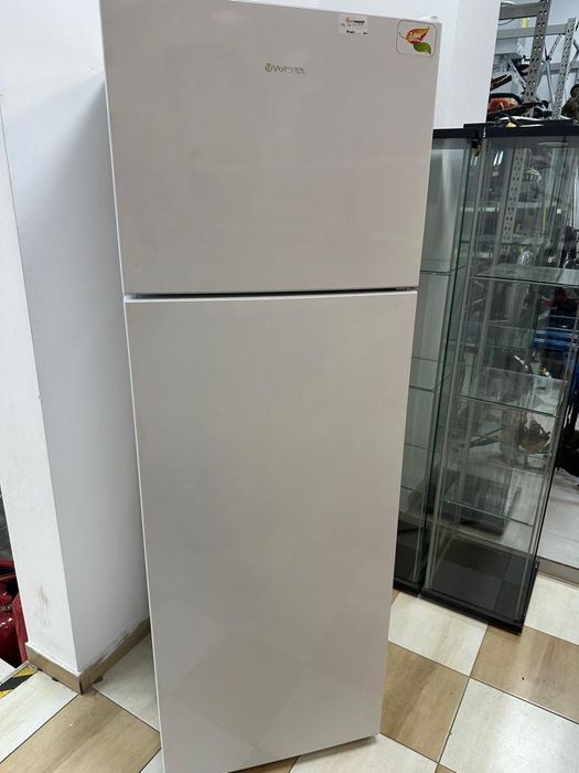 Frigider VORTEX, VDD22SWH01V, doua usi, 212 l, H 144 cm, Clasa F, -A-