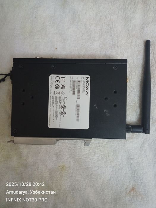MOXA OnCell 3120-LTE-1 — bu sanoat darajasidagi LTE (4G) router/modem