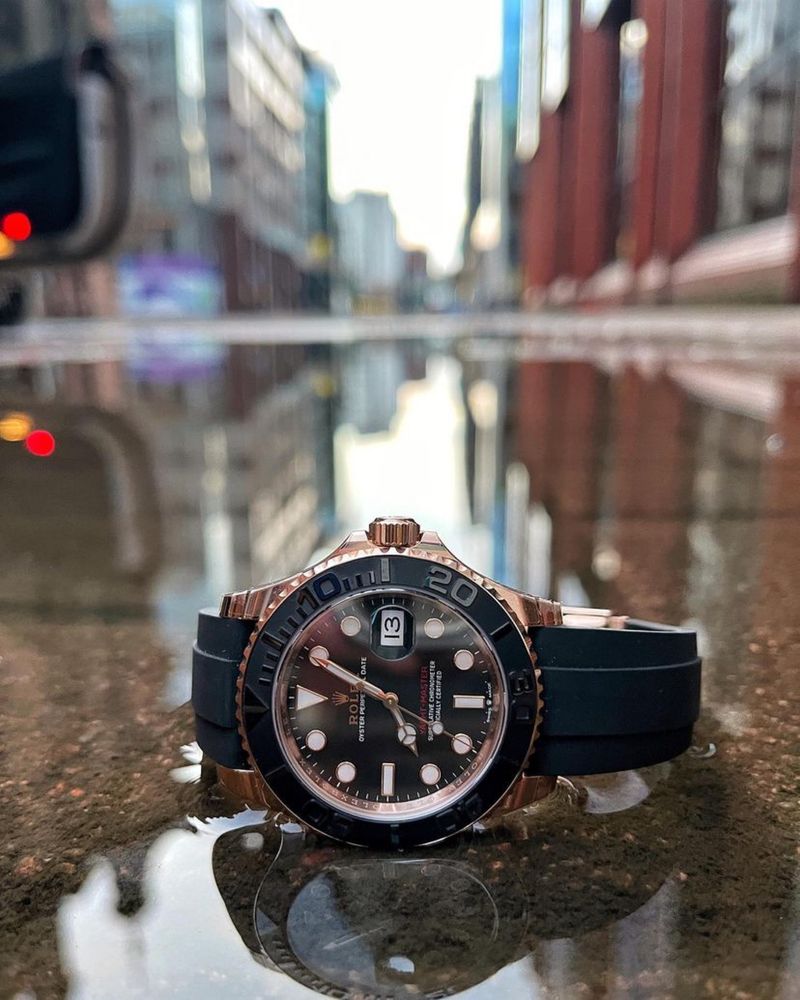 Rolex yacht - master 40 mm rubber