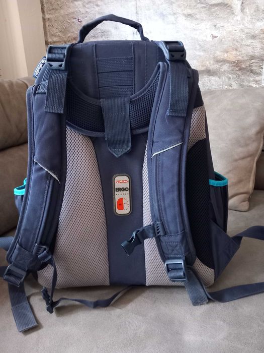 Ученическа раница за момче Herlitz be.bag с твърд гръб и стабилно дъно