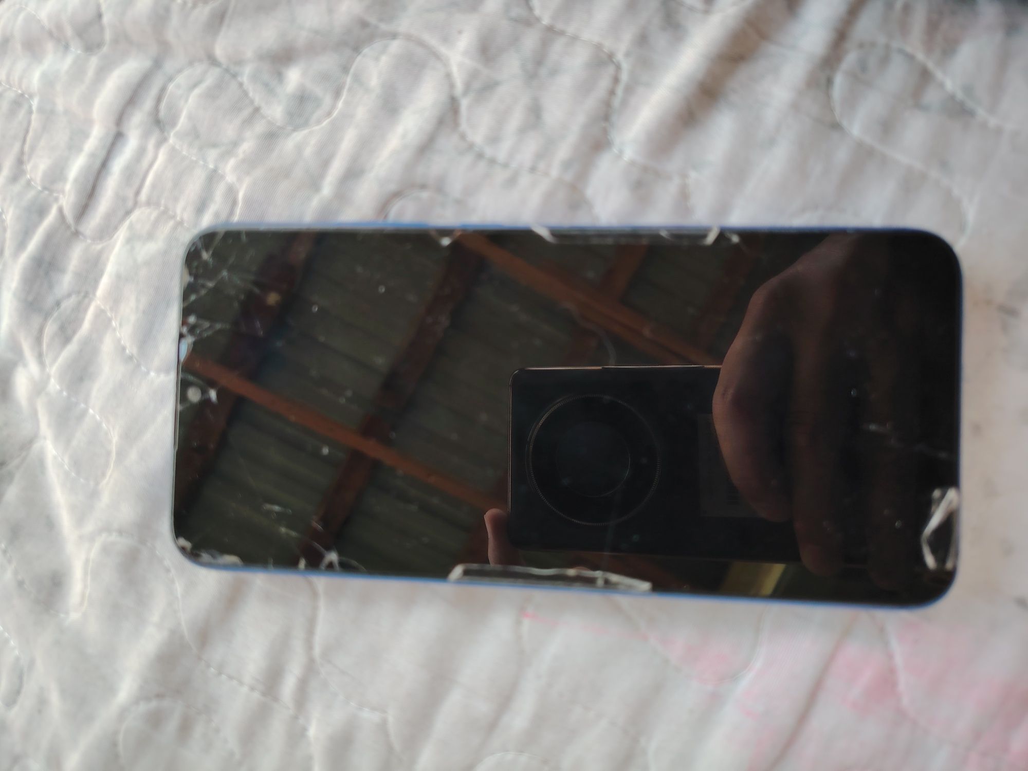 Redmi 9c синего цвета