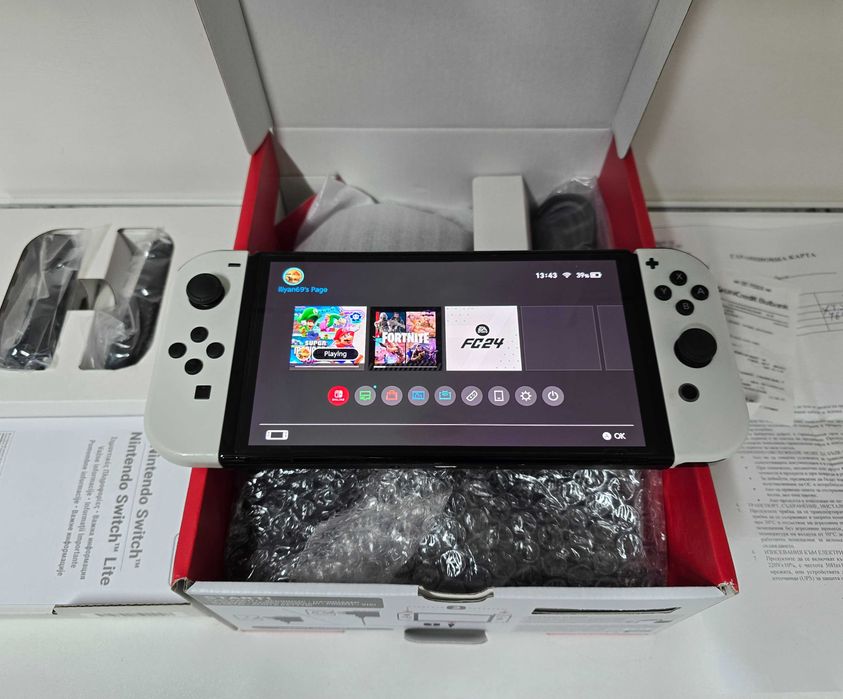 Nintendo Switch Oled с Гаранция