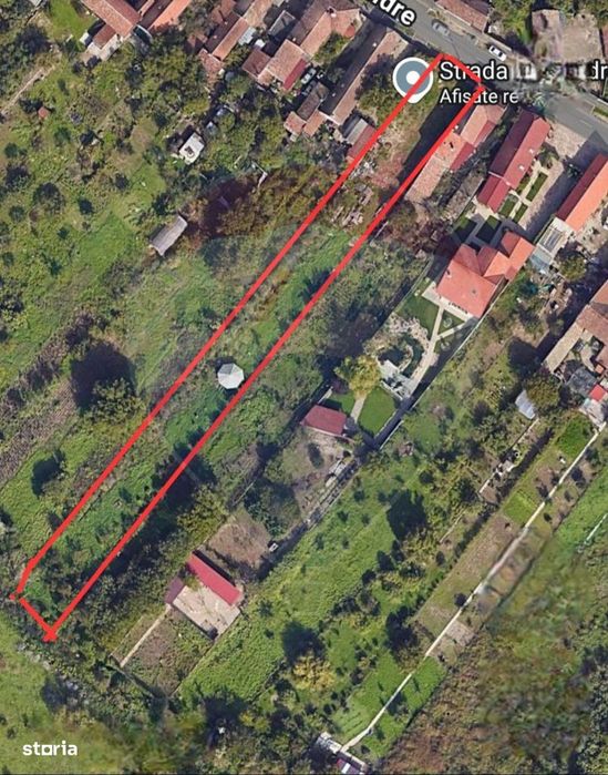 Teren Aradul Nou–2.311mp cu livadă și utilități, ideal pentru locuinte