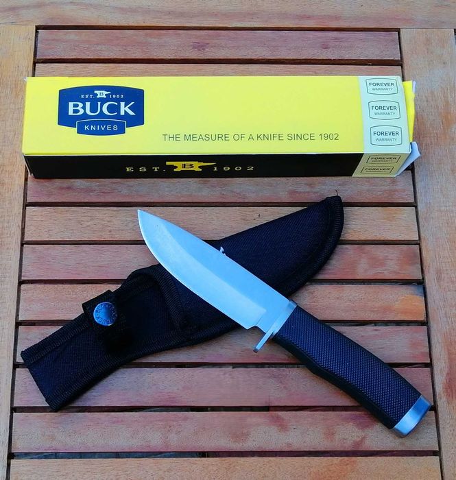 Cuțit Vanatoare Buck tactic fix, cu lamă Oțel inoxidabil 5Cr13Mov