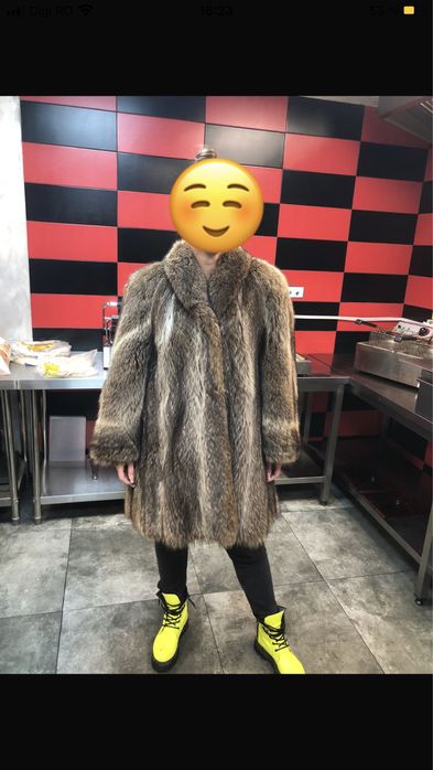 Vand haina de blana de vulpe