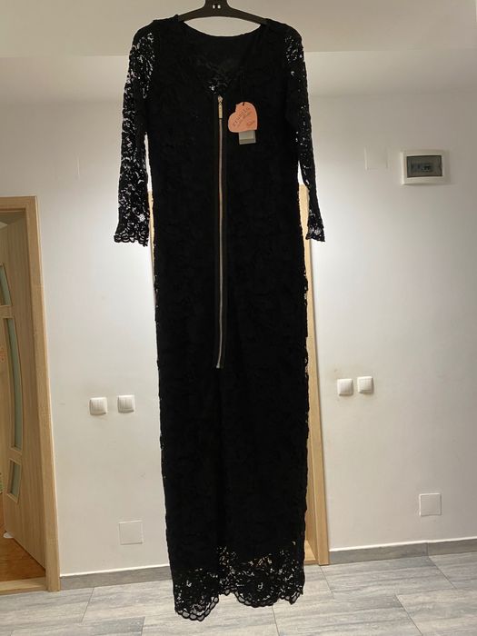 Rochie neagra din dantela