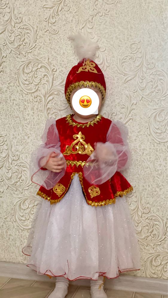 Казахской национальное платье на прокат