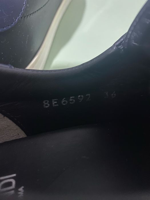 Adidasi dama Fendi piele