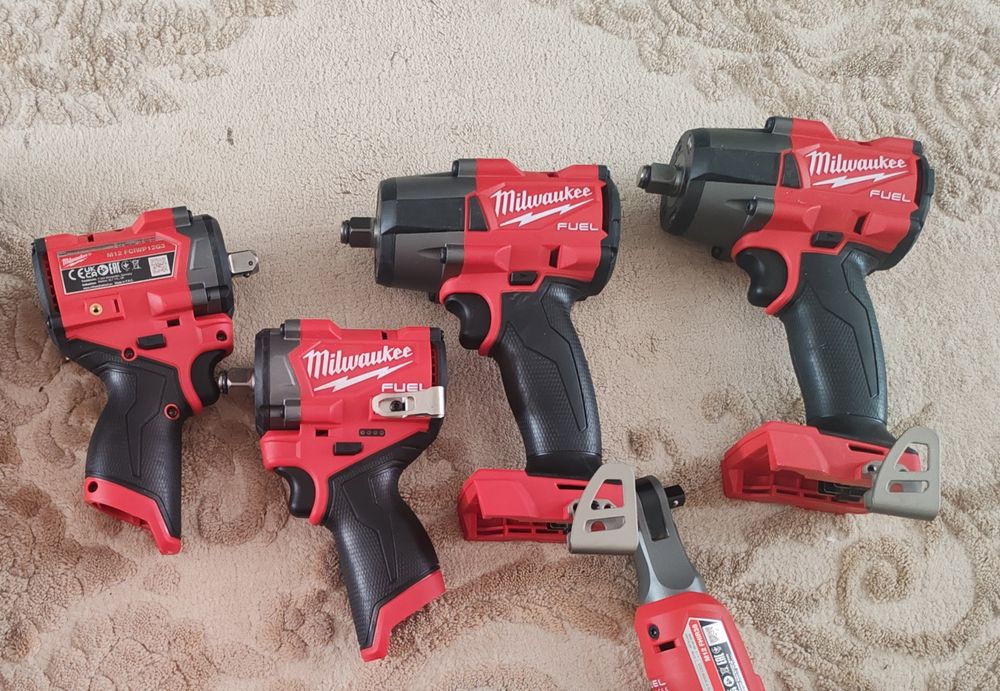 Impact Milwaukee M12-M18 .Produse Noi