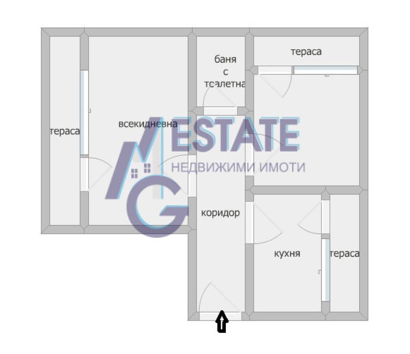 Продава се Тристаен апартамент в Бургас, Славейков - 73 кв.м за 1425 €/кв.м - Снимка #4