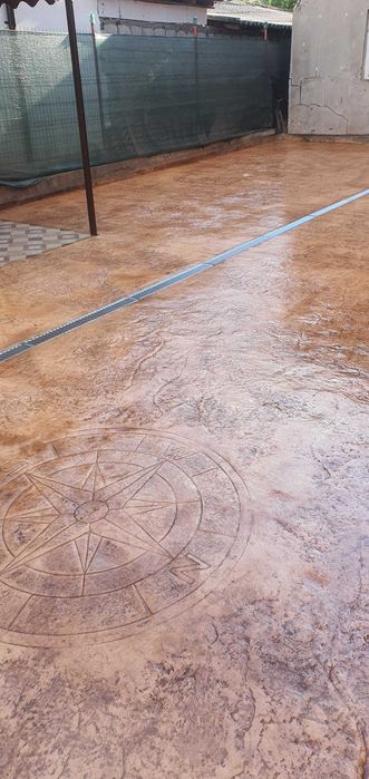 Beton amprentat  si elicopterizat