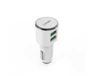 Încărcător auto 2 intrări usb laterale