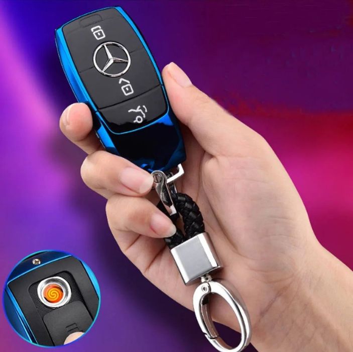 (Sf-5) "СУПЕР АКЦИЯ"  Брелок - зажигалка Mercedes-benz