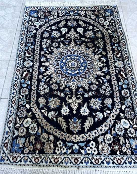 Elegant covor persan-NAIN-lana-manual-etichetat-Olanda