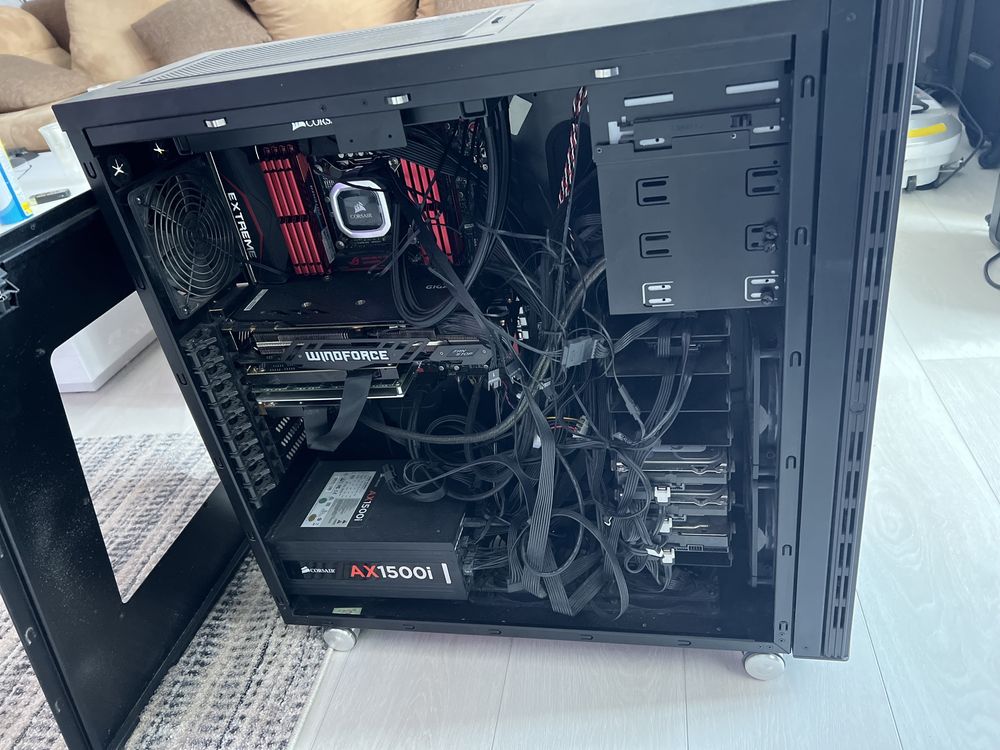 Unitate i7 5960x, rampage v, 64gb ram, 6TB + multiple opțiuni