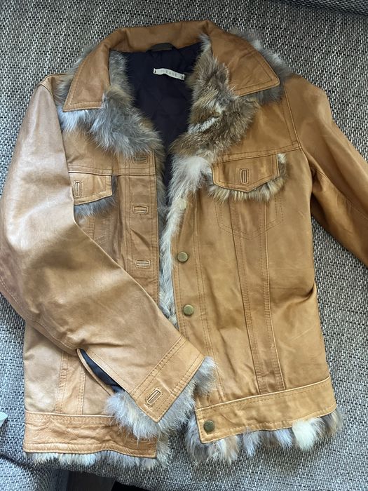 Дамско кожено яке М