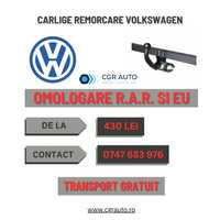 Carlige remorcare Volkswagen omologate si durabile