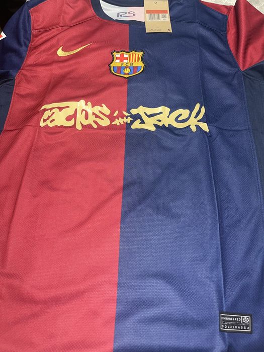 Tricou Barcelona Travis Scott
