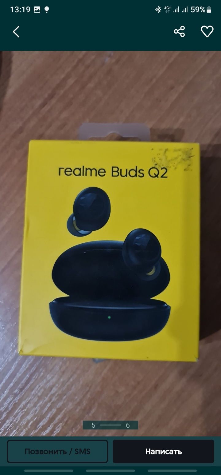 По штучно и по На запчасти не рабочие наушники realme buds