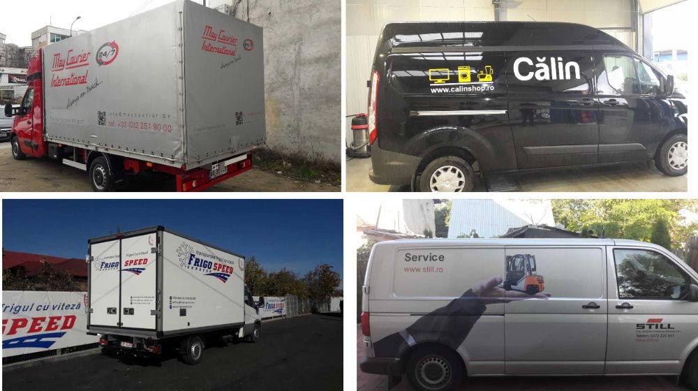 Colantari auto. Montaj si grafica incluse in pret.