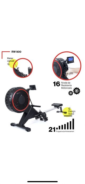 Aparat de vaslit TECHFIT RW-900 Volanta pe aer/ magnetic