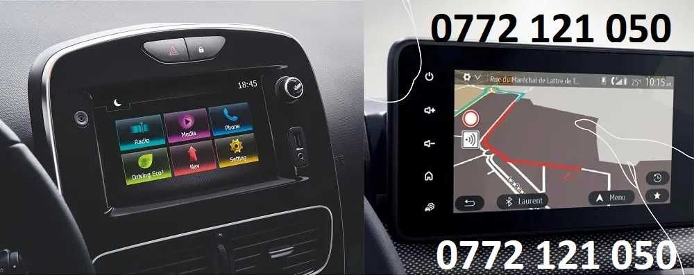 Harti Dacia 1,2,3,4 YouTube Conversie media display in medianav EU202X